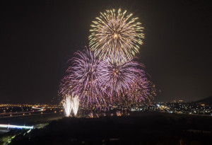 南投國慶焰火將有4萬多發施放。（縣府提供）