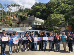 新竹縣峨眉鄉「幸福巴士2.0」通車典禮。