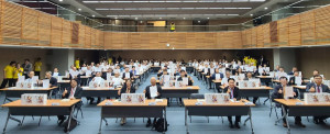 中原大學攜手資源循環產業推動協會，邀集75家企業簽署產學合作備忘錄，共推永續發展。
