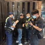 中壢警聯合移民署強力臨檢，連假查獲15移工。