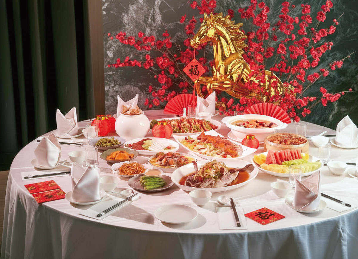 新春度假首選：花蓮秧悦美地酒店二泊三食新春超早鳥優惠，與家人共享豐盛的團圓桌菜。