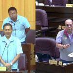 針對爭取輝達到桃園，桃園市議員劉勝全質詢經發局長張誠。