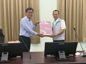 基隆公共汽車管理處訪竹市府。