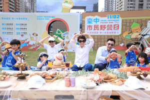 台中市民野餐日市長與江副院長