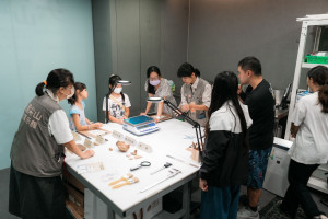 3週年館慶文物整飭體驗活動。