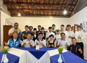 縣府青發所推廣青年走入社區校園。（青發所提供）