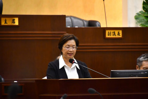 彰化縣長王惠美施政報告，設計展引領城市再造、建設與社福並進。圖／彰化縣政府提供
