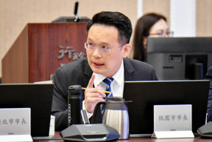 桃園市副市長蘇俊賓。