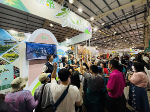 旅展登場 參山處滿額抽推永續中台灣遊