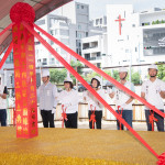嘉義市政府今天舉辦「嘉義市湖子內社區公園綠地新建工程」祈福動土典禮/嘉義市府提供