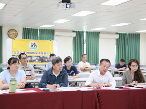 行政院召開非洲豬瘟災害應變中心視訊工作會議，嘉義縣長翁章梁報告嘉義縣的防疫作為／嘉義縣府提供