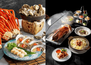 六福美食周遊券，可於台北六福萬怡酒店旗下敘日餐廳、粵亮廣式料理與大廳酒吧兌換。