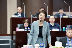 許縣長強調所有公私申辦重大開發案都會嚴謹把關。（縣府提供）