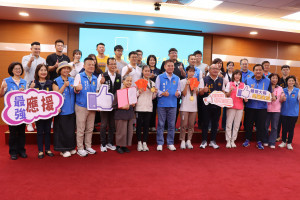 鍾東錦表揚苗栗2位在亞洲青年運動會摘金選手　肯定表現卓越為國爭光