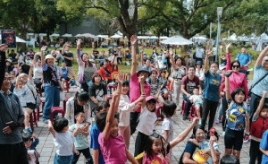 台中自行車嘉年華登場 1,700人同騎東后豐自行車綠廊。