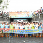 全台唯一「二水國際跑水節」登場，祈福祭典、音樂晚會熱鬧二日。圖／彰化縣政府提供