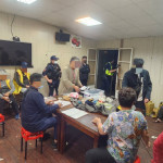 桃警團隊破獲推筒子職業賭場。