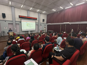 走動式教育訓練課程學員上課一隅