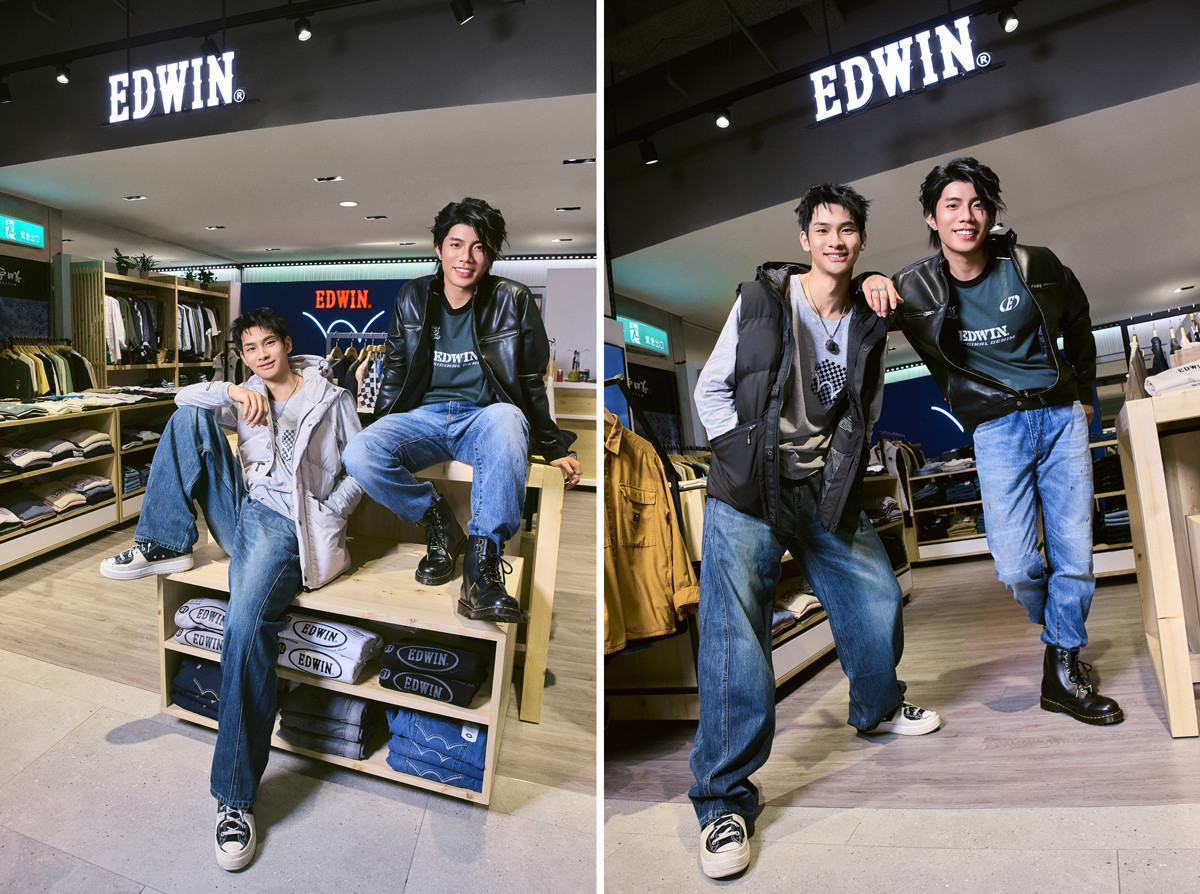 日製牛王始祖503經典重生，全新日製CO:RE系列，展現EDWIN的永續態度。