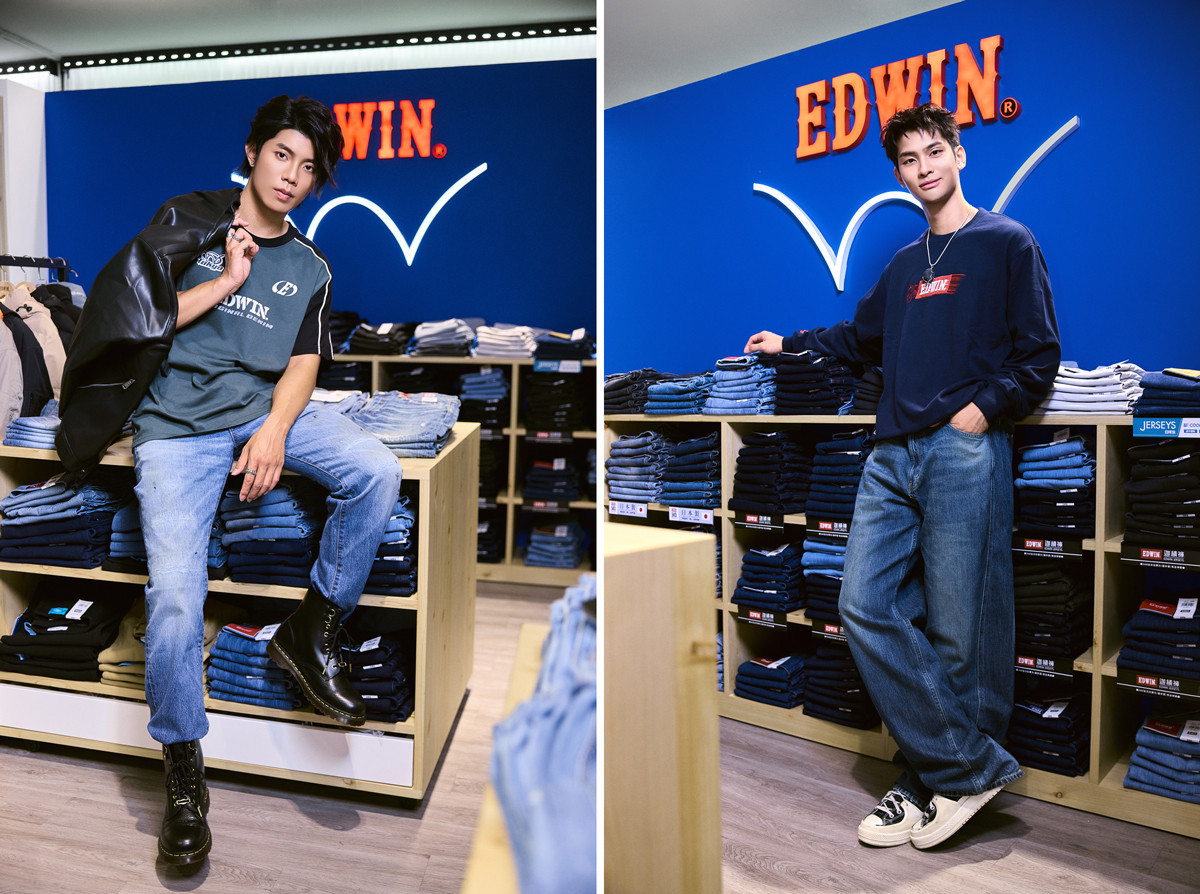 EDWIN以「日製神褲 × 都會皮革 × 秋冬混搭」為主題，帶來一場充滿風格與質感的穿搭體驗。