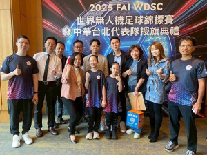 明道黃同學入選無人機足球賽代表隊。林重鎣