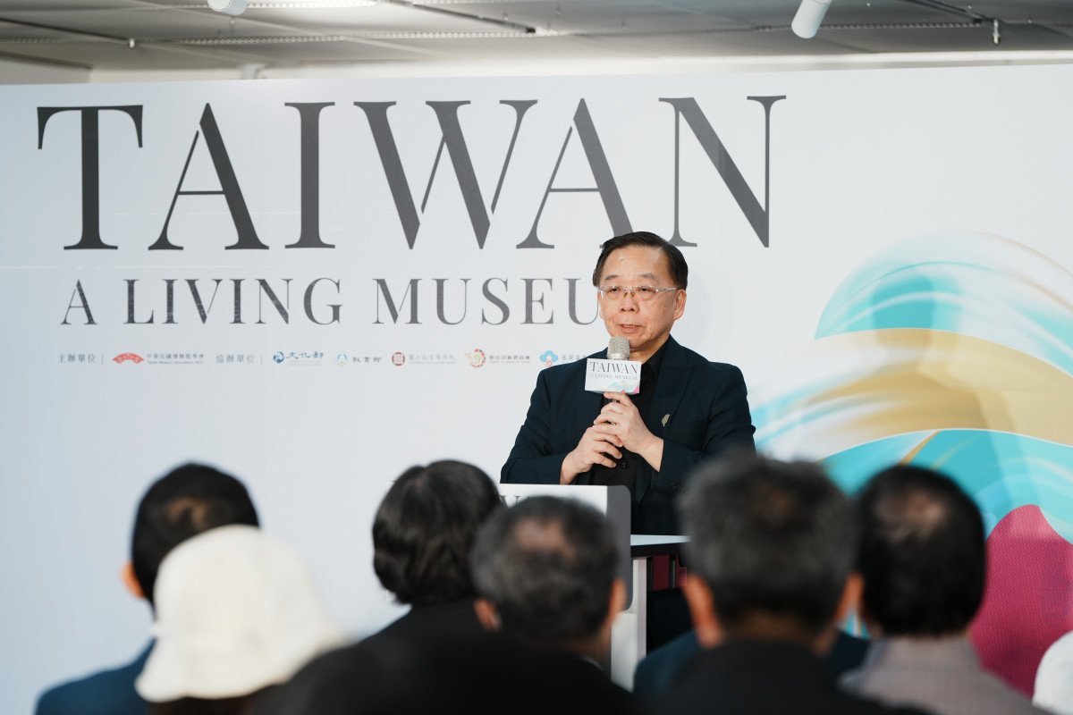 中華民國博物館學會洪世佑理事長致詞表示透過爭取ICOM專業委員會(International Committee)的理事席次,並致力爭取專委會在臺灣舉辦年會,可以增加臺灣在國際博物館組織的曝光及交流機會。(圖/中華民國博物館學會)