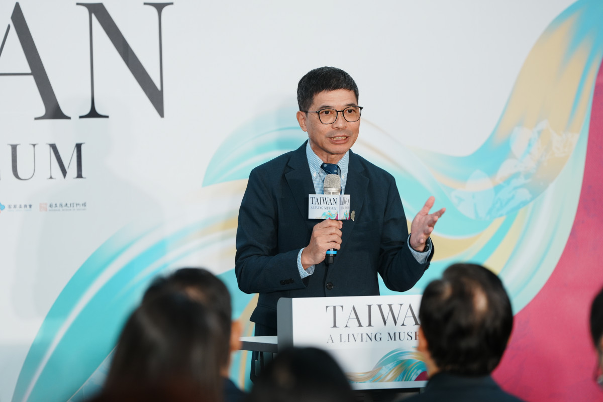 客家委員會客家文化發展中心何金樑主任指出到現場參加ICOM年會是很辛苦但很重要的工作,在很短的時間又很有限的空間下,要把所有博物館和所有族群呈現非常不容易。(圖/中華民國博物館學會)