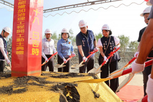 雲林縣水林鄉大溝支線出口段及番薯厝大排抽水量能增加治理工程正式開工／翻攝照片