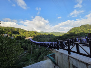 白石湖吊橋（圖／大地工程處提供）