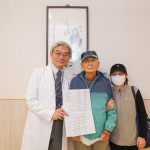 病患伉儷寫信感謝郭主任。