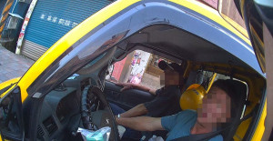 大溪警首度動用「新型唾液毒品快篩」，小貨車男驗出安非他命陽性。