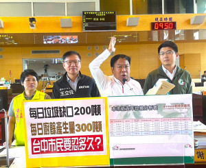 謝志忠議員批盧秀燕垃圾及廚餘問題處理不及格