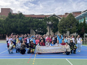 「新湖口公學校講堂」防災演練與教育推廣活動，於新湖國小登場。