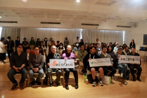 永續工藝計畫成果展嘉賓雲集。（記者扶小萍攝）