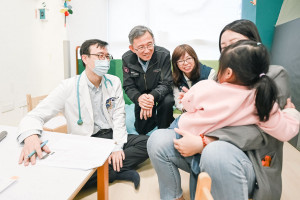 王副市長視察「桃園市托嬰中心健康服務試辦計畫」。