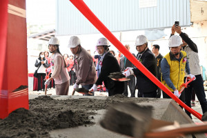 伸港海尾社區再升級！斥資1,070萬元打造關懷據點廚房與廁所正式動土。圖／彰化縣政府提供