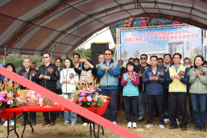 通霄新建烏眉社區活動中心動土　預計明年11月完工