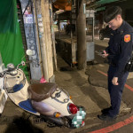 誤認機車遭竊報案，警方耐心調查迅速尋回。