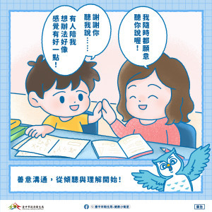 「請你跟我這樣說」衛教宣傳