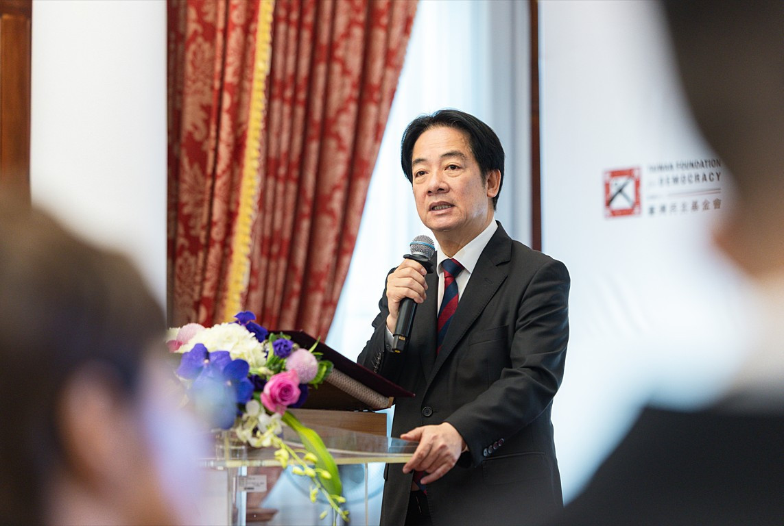 民主進步黨黨主席賴清德。（圖／總統府Flickr）