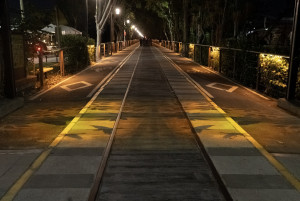 嘉義市嘉油鐵馬道第三期「光環境及休憩設施優化工程」已完工，將於12月12日開放通行／嘉義市府提供