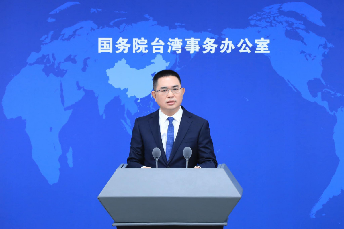 中國國台辦發言人陳斌華。（圖／資料照片，圖源：翻攝自今日海峽Facebook）