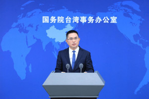 中國國台辦發言人陳斌華。（圖／資料照片，圖源：翻攝自今日海峽Facebook）