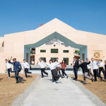 「320+1嘉義市城市博覽會」今（12）日在市府北棟大樓預定地舉行「Wooden Wonders 嘉義市博願景館」開幕茶會／市府提供