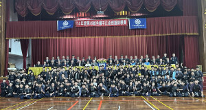 南投縣首度舉辦全國劍道競賽報名踴躍。（記者扶小萍攝）