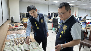 桃警少年隊直搗毒窟，破獲毒品咖啡包分裝場。