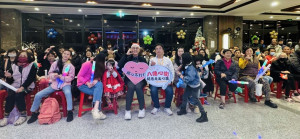 桃園市社區心理衛生中心打造心願聖誕樹