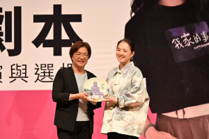 從舞台到銀幕，高伊玲在彰化與青年對話人生與職涯。圖／彰化縣政府提供