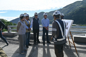 視察南迴災後復建　饒慶鈴：5.13億全縣6河川疏濬經費到位