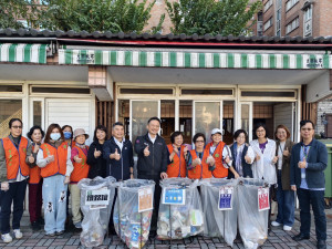 桃市府試推學校垃圾專用袋，市府、學校及志工攜手推廣，校園垃圾減量有效降低負擔。